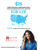 Red Pocket T-Mobile Payment = $20 Plan