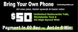 BYOP = Simple Mobile 4 Lines Family $125 Unlimited Everything Plan + 5GB Hotspot + 4 Sim Card + 4 New Number
