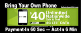 BYOP = Simple Mobile by T-Mobile  $3,000 = 100 LINES $30 Unlimited int'l Talk, Text, Text & 20gb WEB