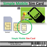 BYOP = Simple Mobile $120/ 3 month Unlimited Talk, Text, Int'l Text & 15gb Data + Intl Talk + Sim Card+ New Number