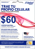 Telcel America $55 Unlimited Talk, Text, Int'l Text, 10GB Data + Intl Talk + Sim Card + New Number