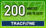 BYOP = Tracfone By T-Mobile $25 Talk, Text & Data Plan - Smartphone Only 500 MINS, 1000 TXT, 500 MB DATA + sim card + new number