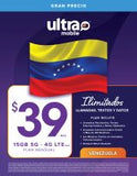 BYOP = Ultra Mobile $204 1Year $24 Talk & Text & 8GB Plan