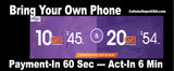 BYOP = Ultra Mobile 1 Line $59 Unlimited Talk & Text, Data +25gb hotspot  + Sim Kit + New Number