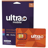 BYOP = Ultra Mobile 1 Year $360 Talk & Text, 6GB Web + Sim Kit + New Number