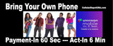 BYOP = Ultra Mobile $204 1Year $24 Talk & Text & 8GB Plan